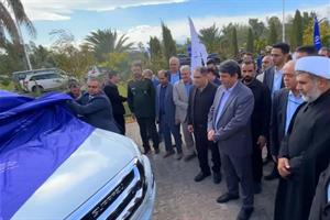 رونمایی از محصولات SUPRAZU شرکت سروش خودرو در ارگ جدید بم